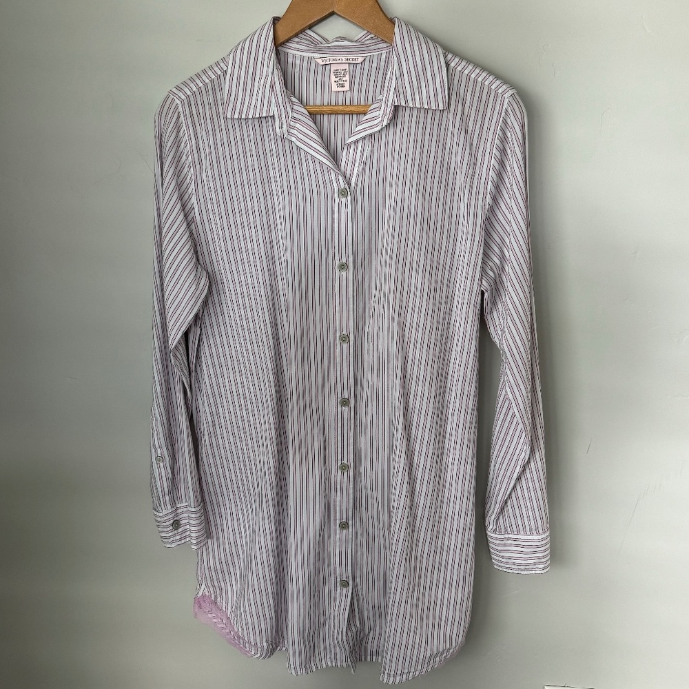 Victoria's Secret Button Front Sleep Shirt